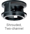 Shrouded,Two-channel